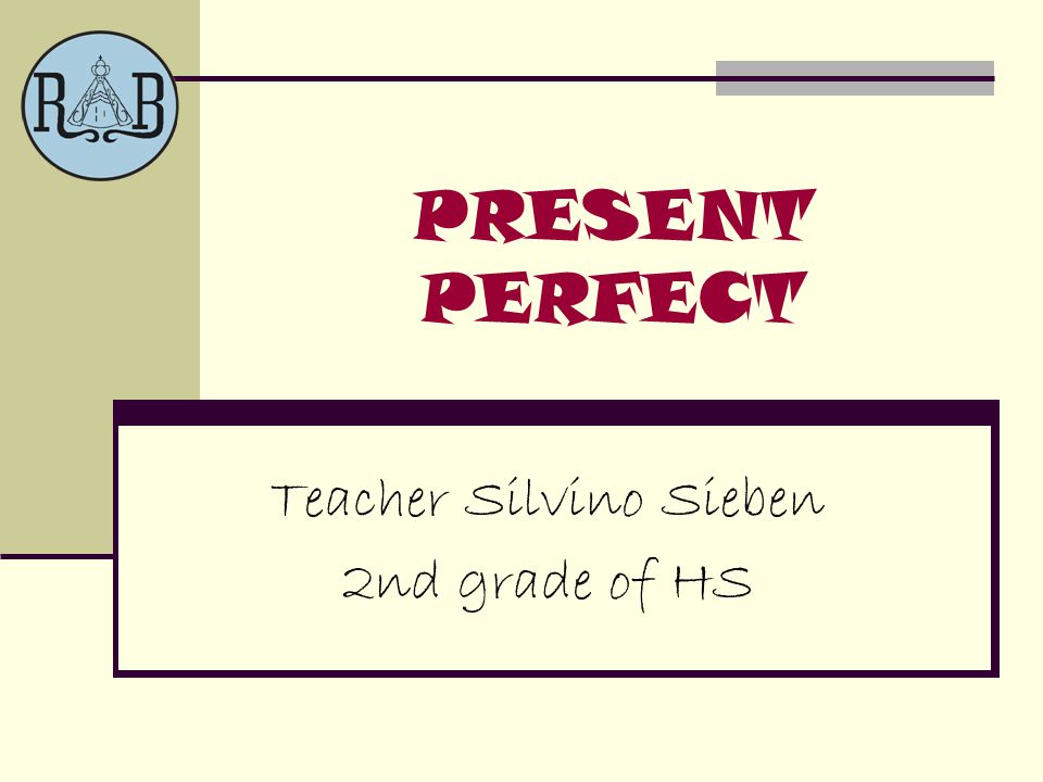 Teacher Silvino Sieben 2nd grade of HS