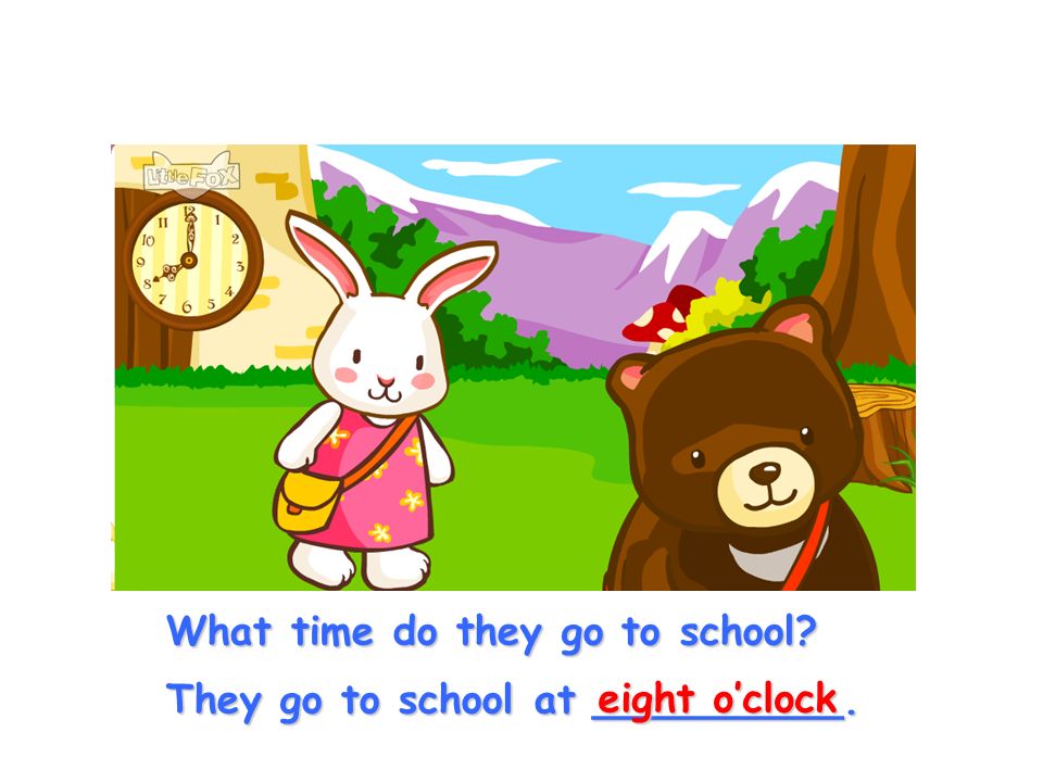 What time do they go to school