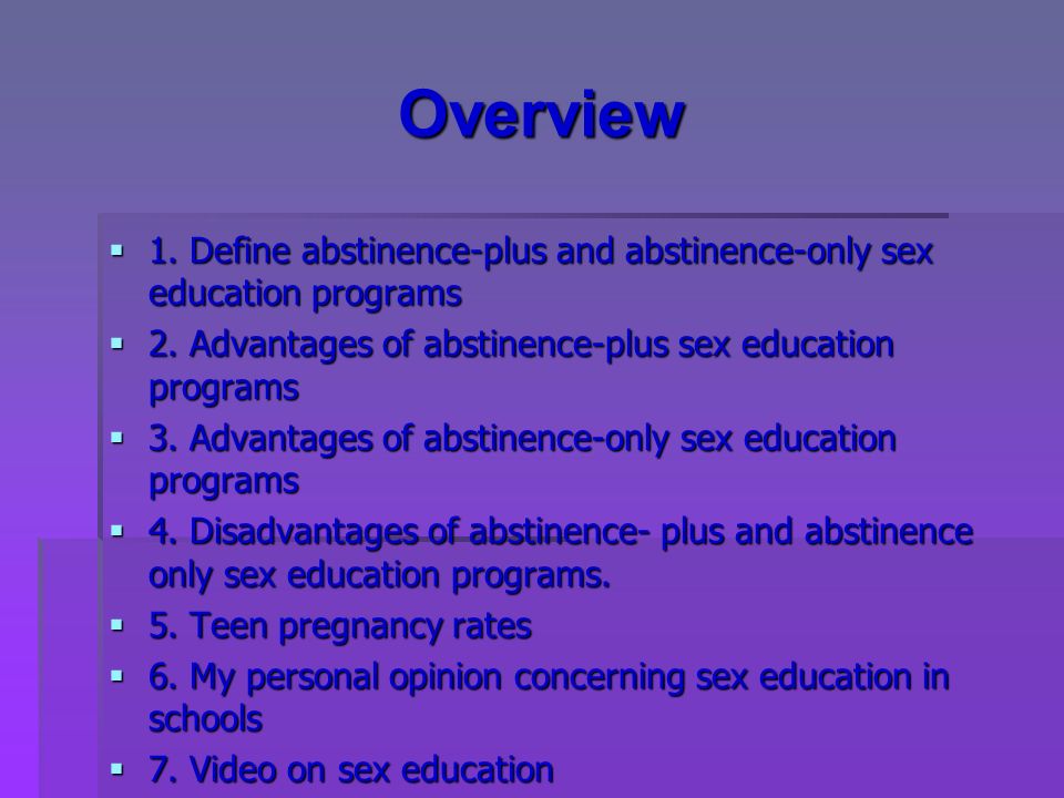 Can we talk about Sex? What are the benefits of incorporation ...