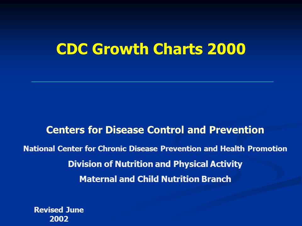 Cdc Charts And Graphs