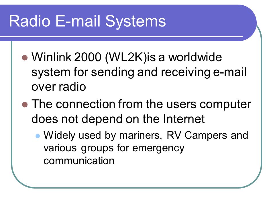 winlink 2000 for mac