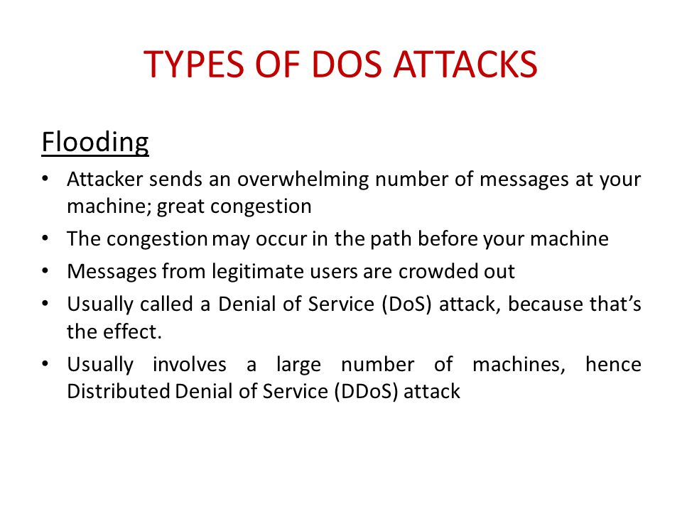 DoS Attacks ..by Aleksei Zaitsenkov. - ppt video online download