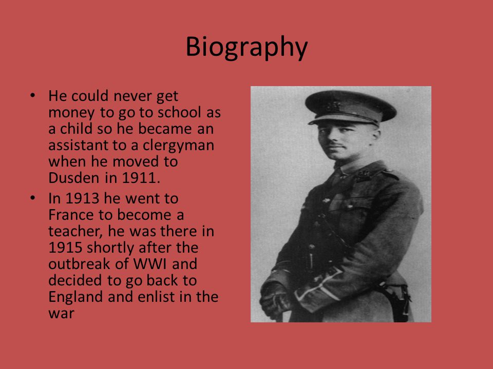Biography He could never get money to go to school as a child so he became an assistant to a clergyman when he moved to Dusden in