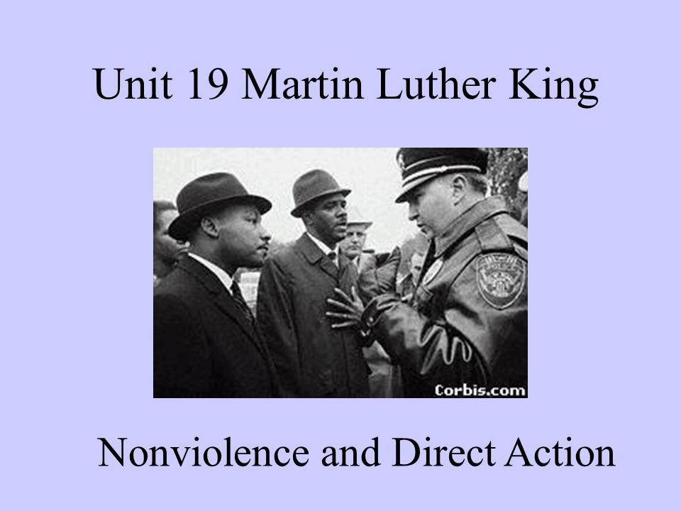 Unit 19 Martin Luther King