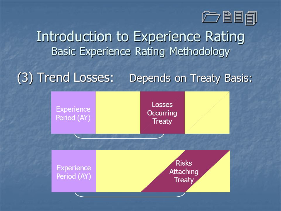 Introduction to Experience Rating - ppt video online download