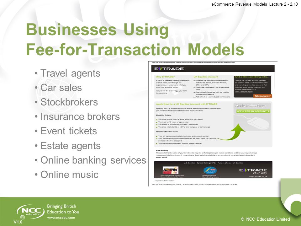 Businesses Using Fee-for-Transaction Models