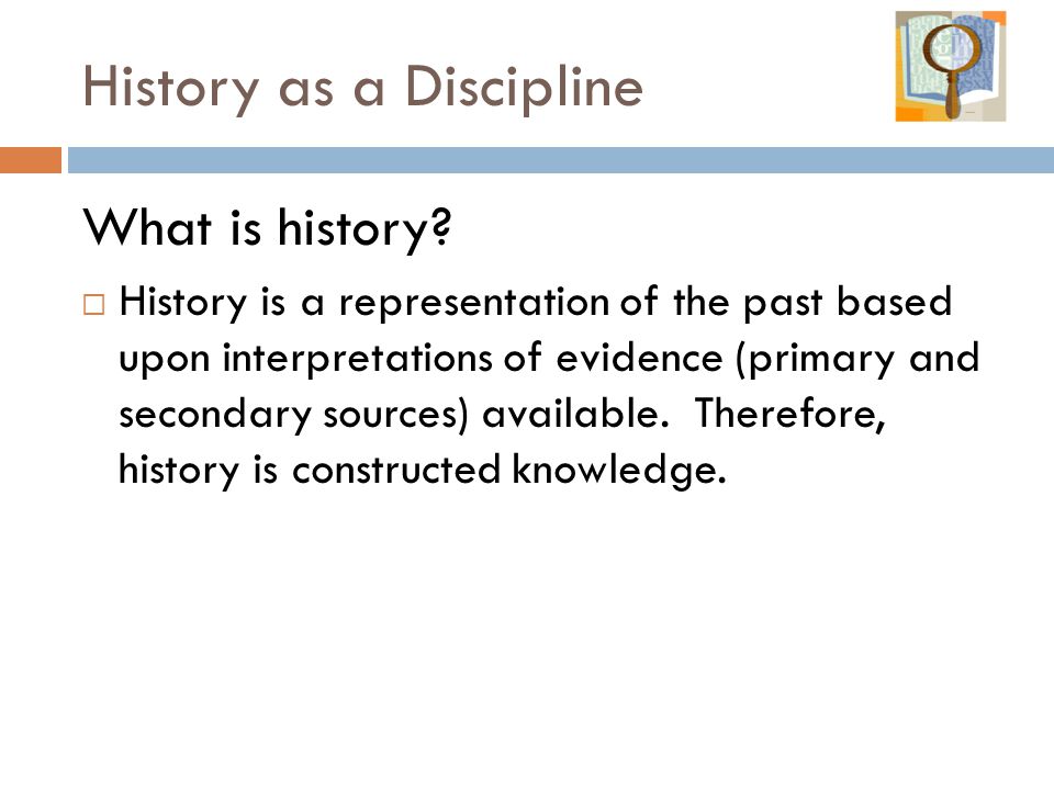 History as a Discipline