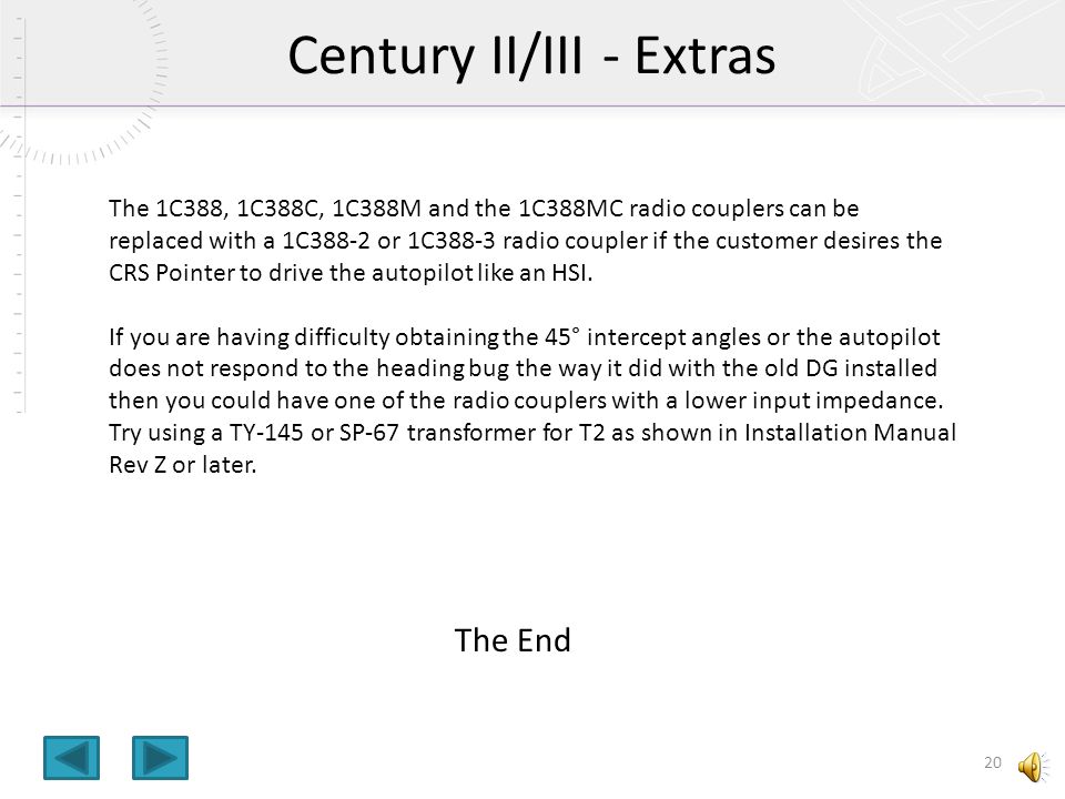 Century iii autopilot installation manual Century iii autopilot installation manual