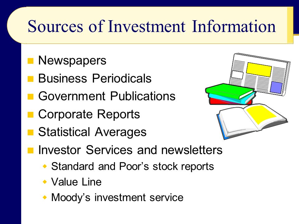 Sources of Investment Information