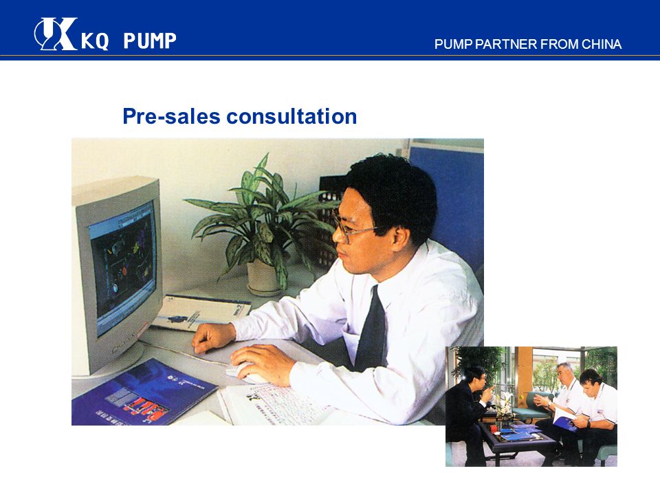 Pre-sales consultation