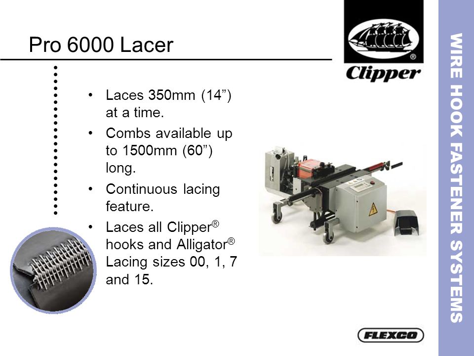 Clipper Lacing Chart