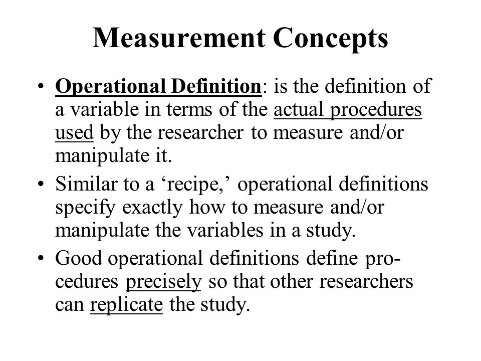 Operational Definition Of Variables Psychology - slideshare