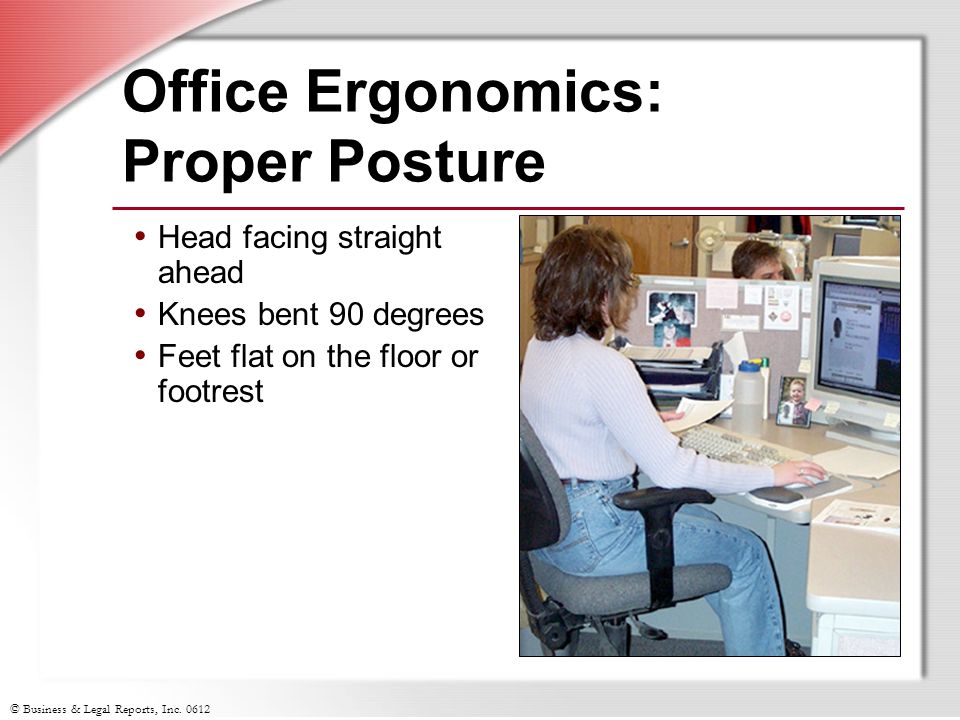 Office Ergonomics: Proper Posture