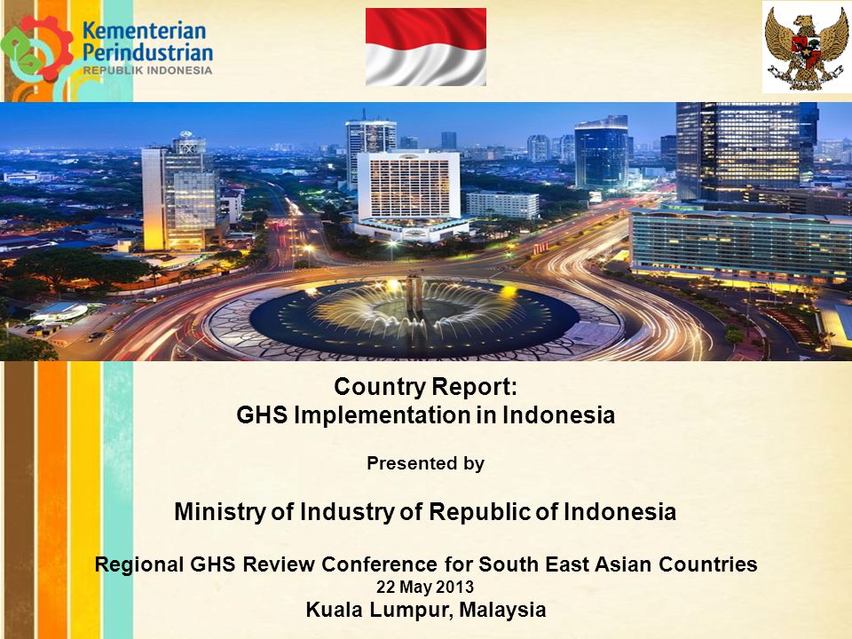 GHS Implementation in Indonesia