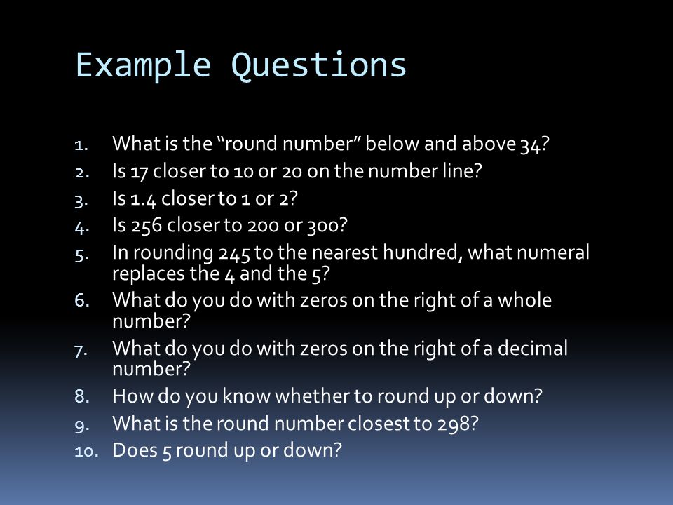 Rounding on the number line ppt video online download