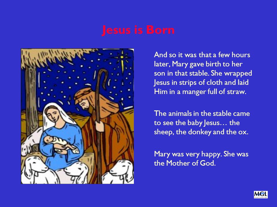 Jesus is Born