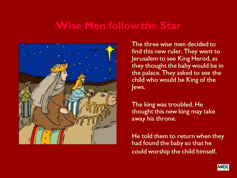 Wise Men follow the Star