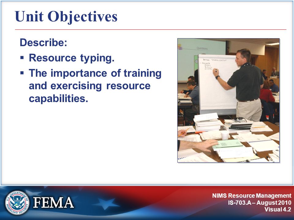 Unit Objectives Describe: Resource typing.