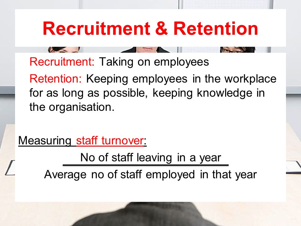 Recruitment & Retention