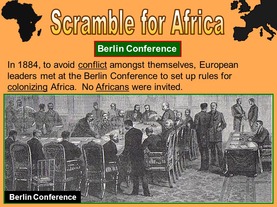 Scramble for Africa Berlin Conference