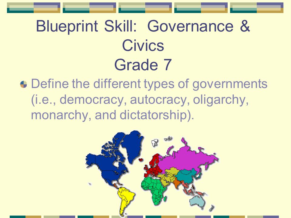 Blueprint Skill: Governance & Civics Grade 7