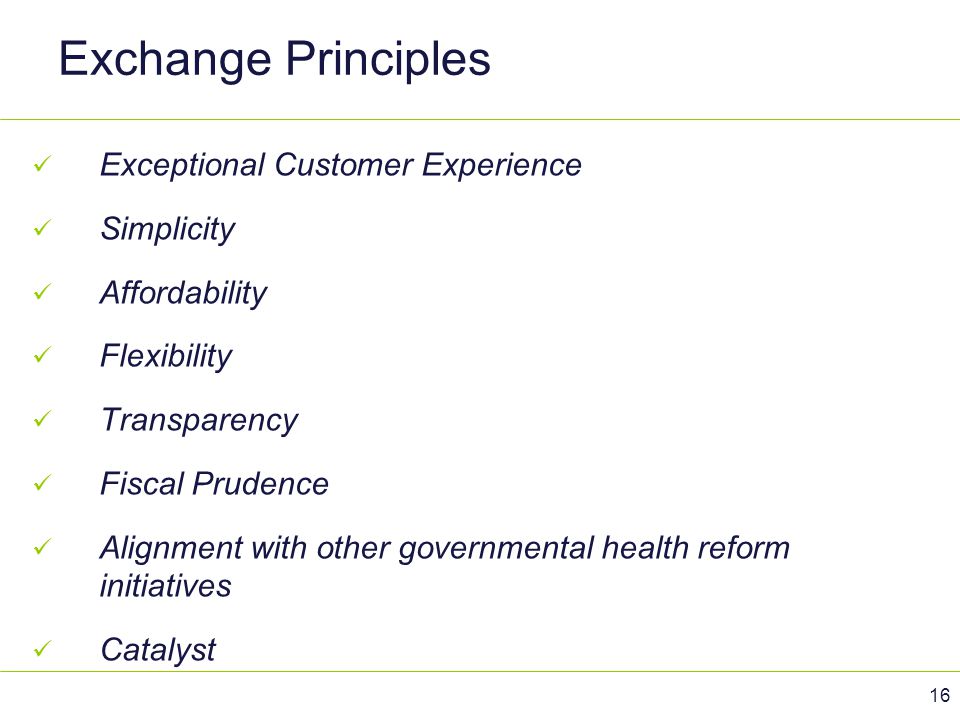 Exchange Principles Exceptional Customer Experience Simplicity