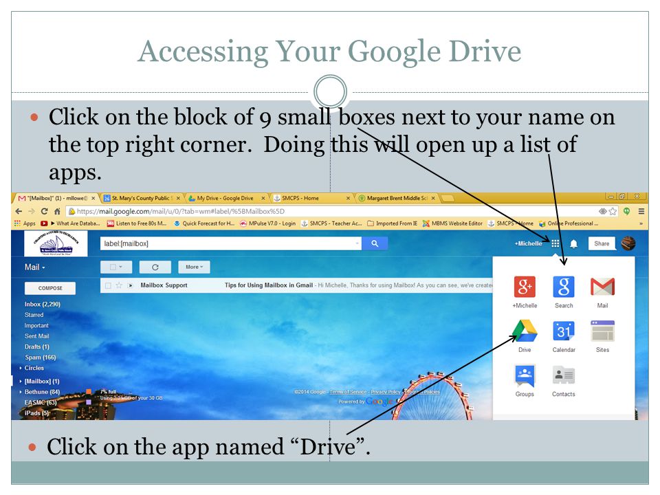 Accessing Your Google Drive