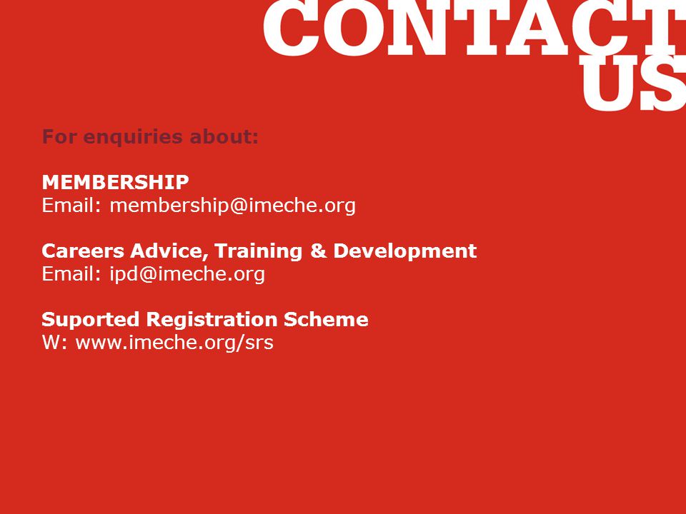 For enquiries about: MEMBERSHIP.   Careers Advice, Training & Development.
