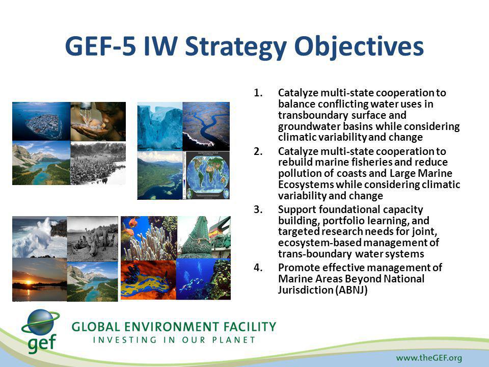 GEF-5 IW Strategy Objectives