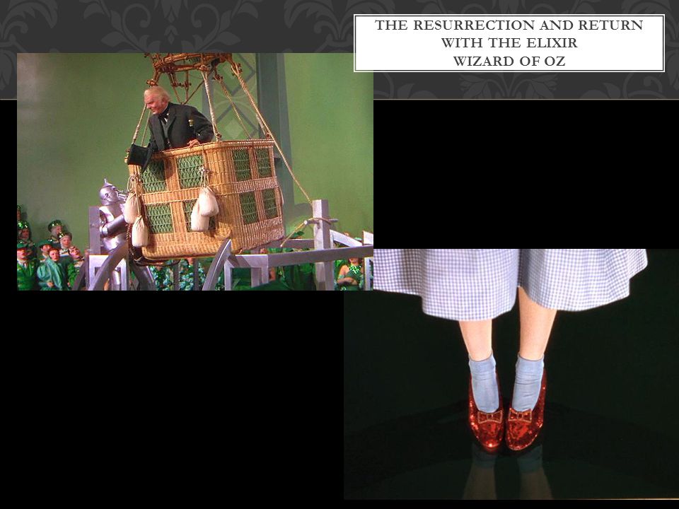 The RESURRECTION AND RETURN WITH THE ELIXIR Wizard of Oz