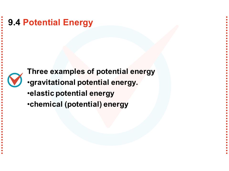 Chapter 9 4 Potential Energy Ppt Video Online Download Chapter 9 4 Potential Energy Ppt Video Online Download