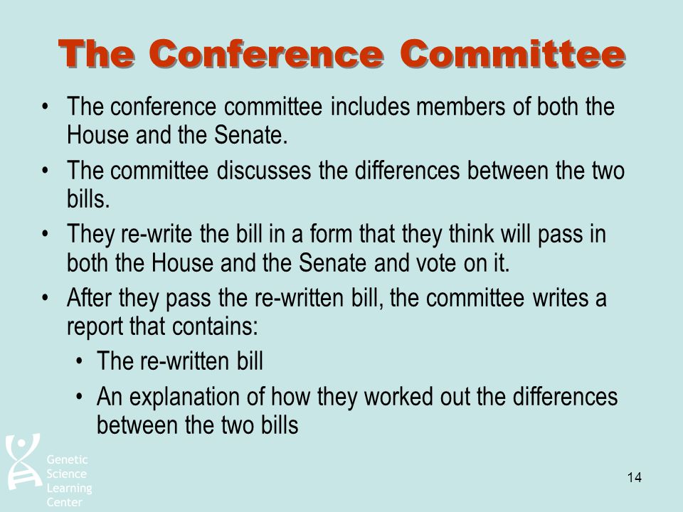 The Conference Committee