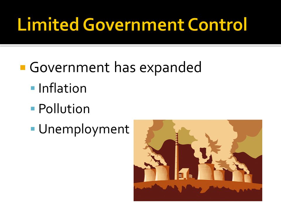 Limited Government Control