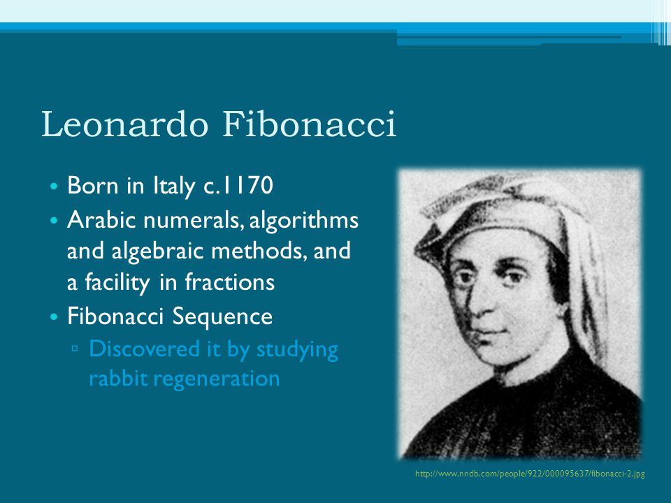 fibonacci biography