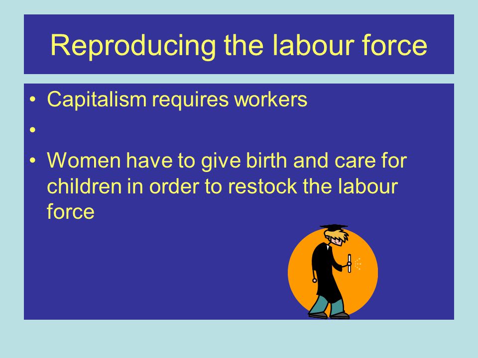 Reproducing the labour force