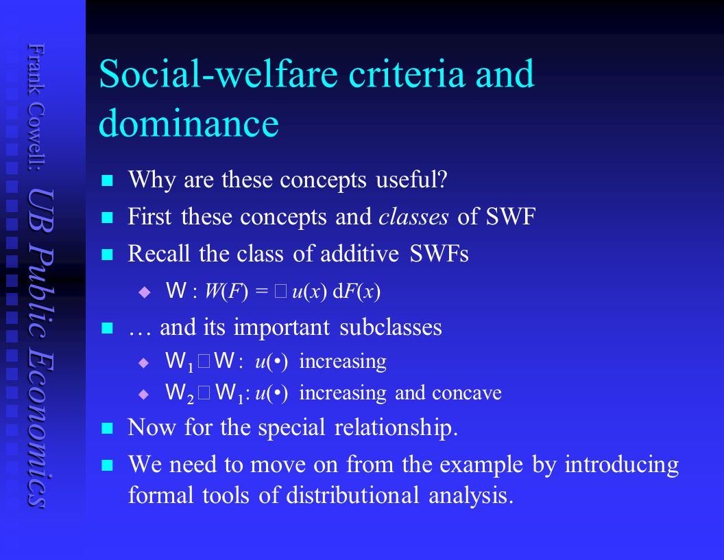 Distributional Equity Social Welfare Ppt Video Online Download Distributional Equity Social Welfare Ppt Video Online Download