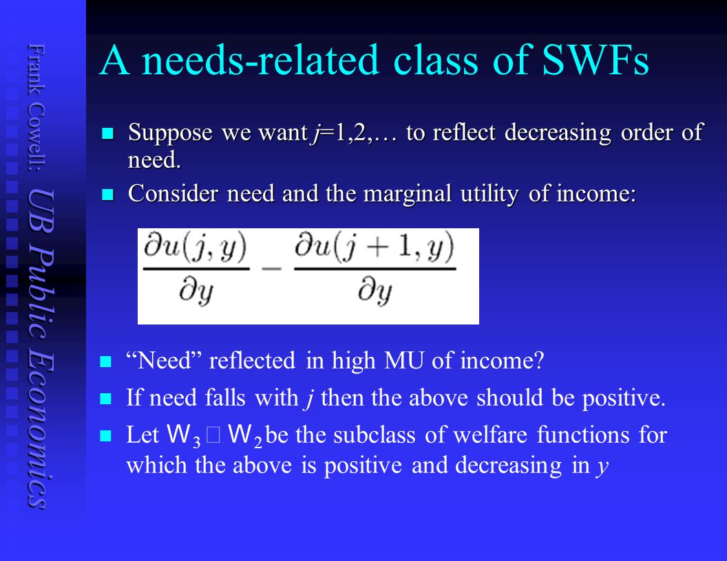 Distributional Equity Social Welfare Ppt Video Online Download