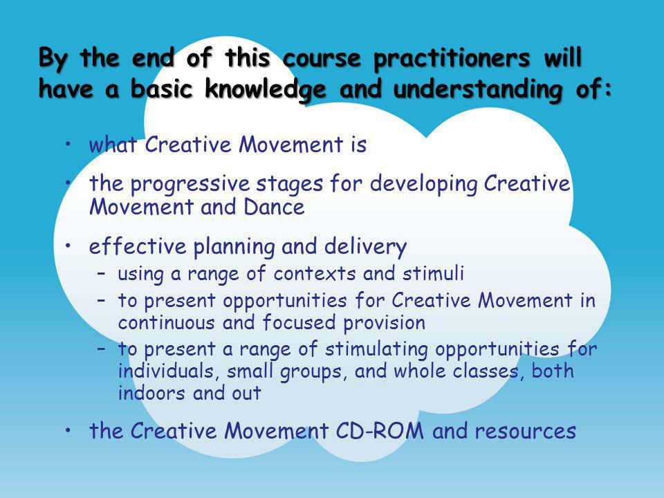 By the end of this course practitioners will have a basic knowledge and understanding of: