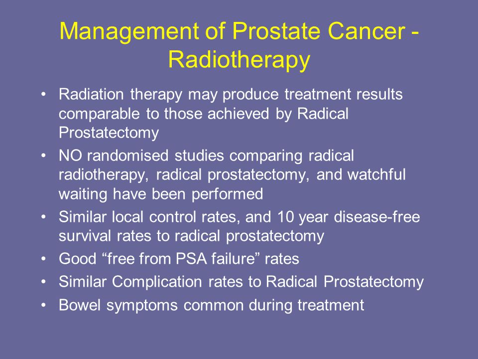 prostate cancer treatment ppt