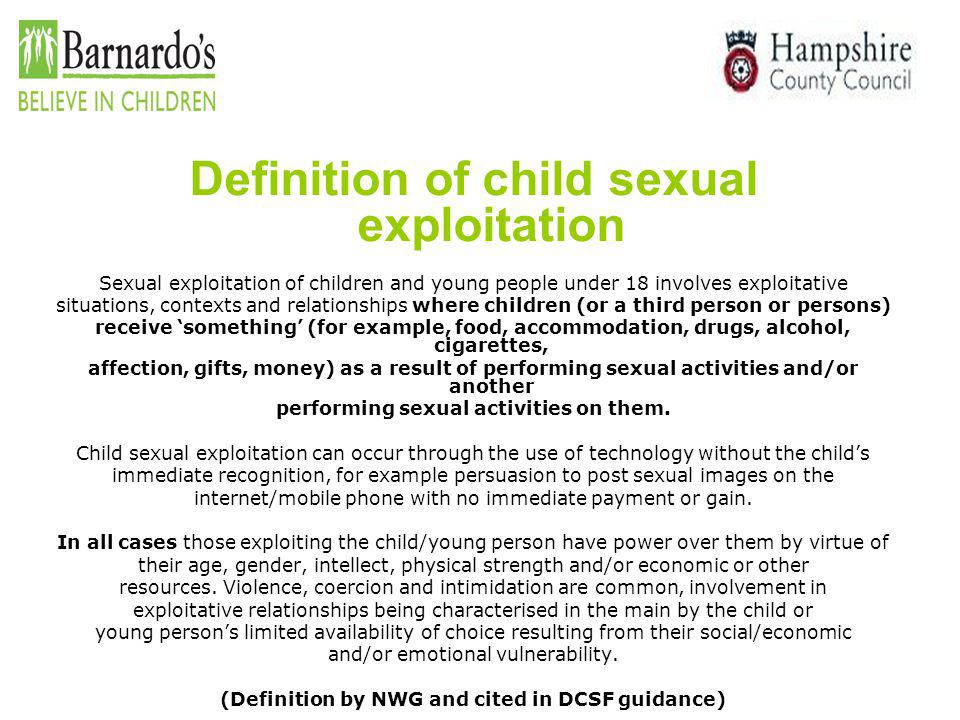 Child Sexual Exploitation Ppt Download