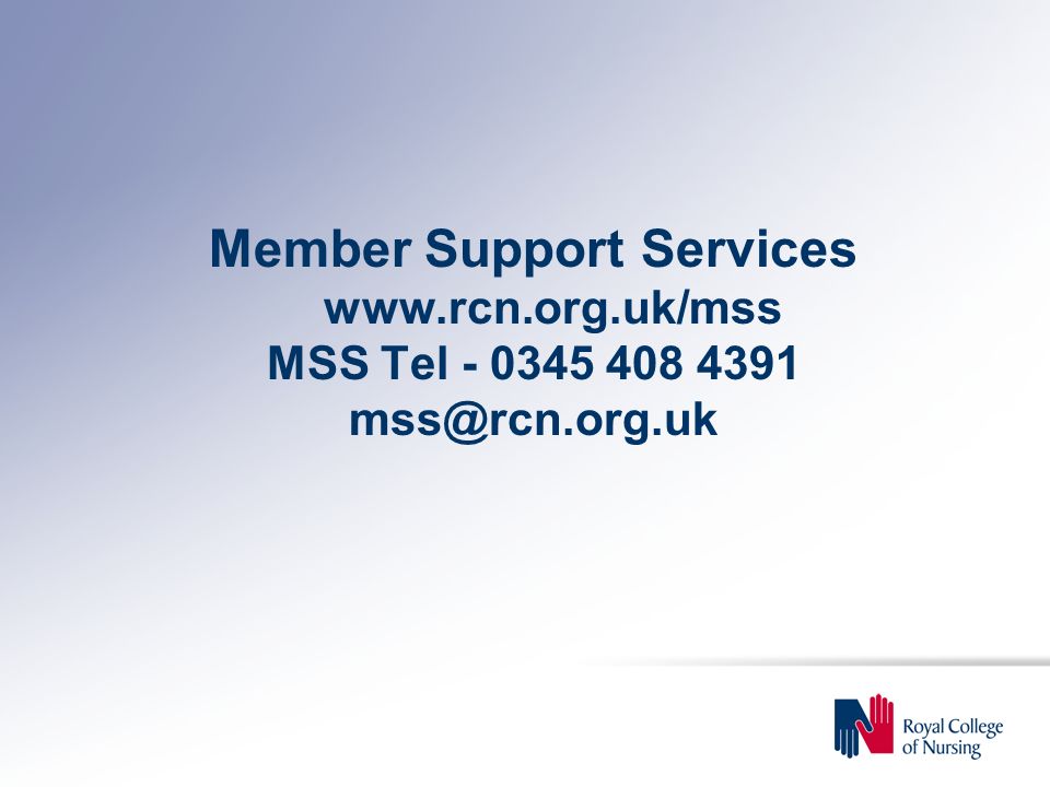 Member Support Services