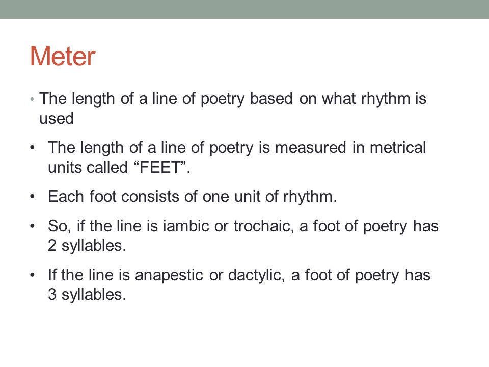 Introduction to Poetry - ppt download