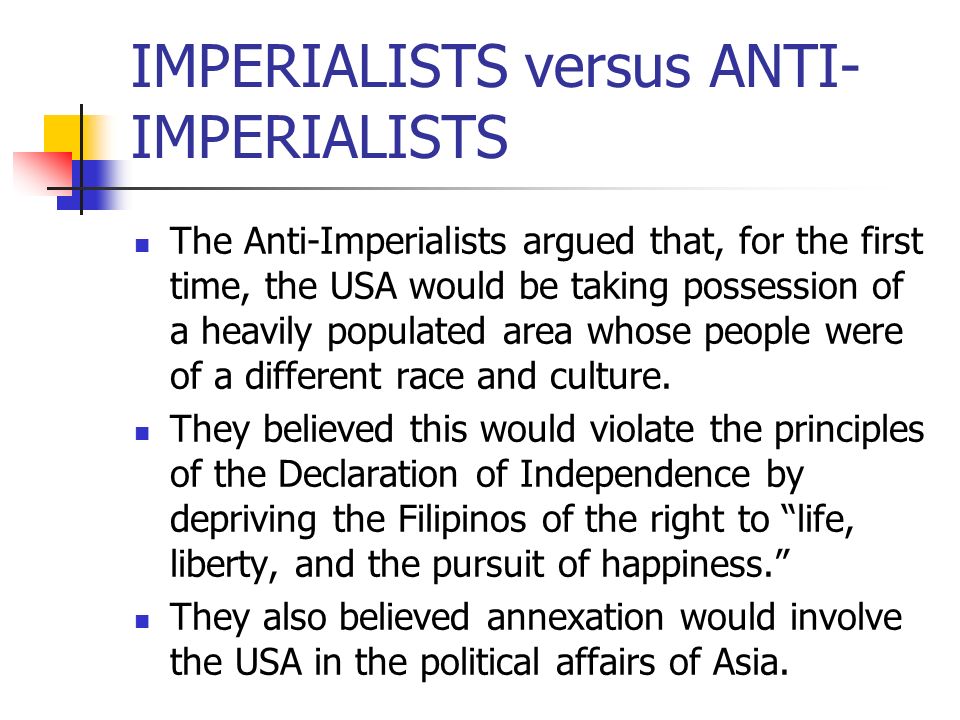 imperialism vs anti imperialism