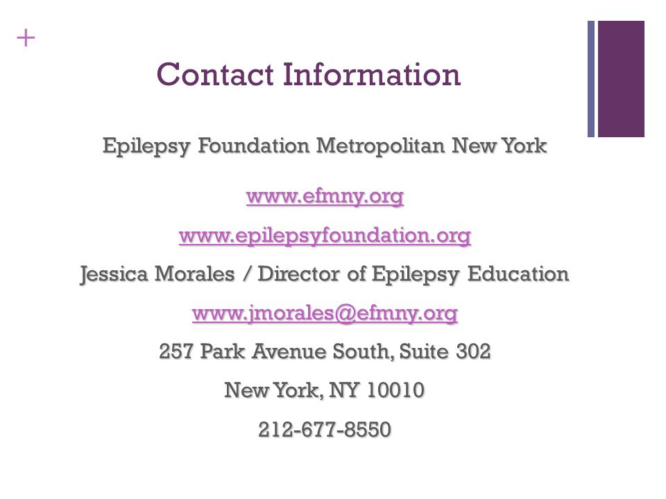 Epilepsy Foundation of Metropolitan New York