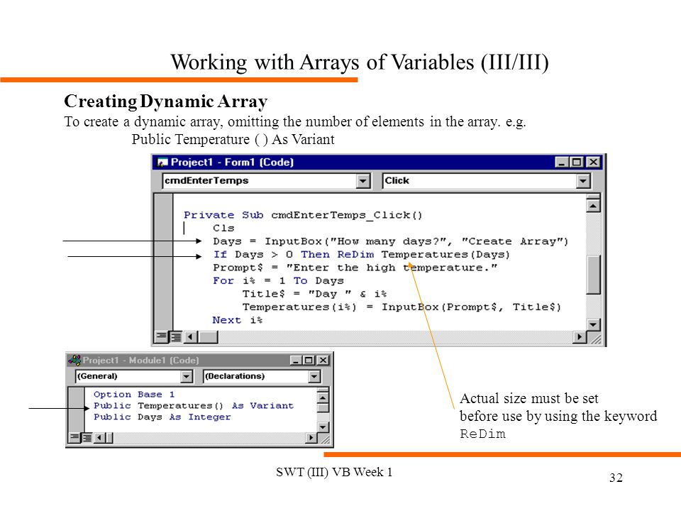 Session 1 Use the Visual Basic programming environment - ppt download