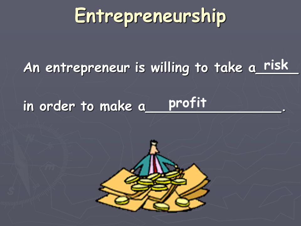 Entrepreneurship risk