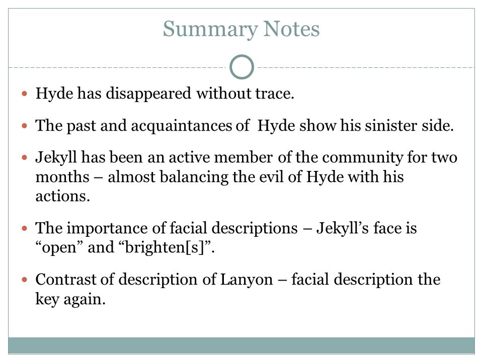 The Strange Case of Dr Jekyll and Mr Hyde - ppt video online download