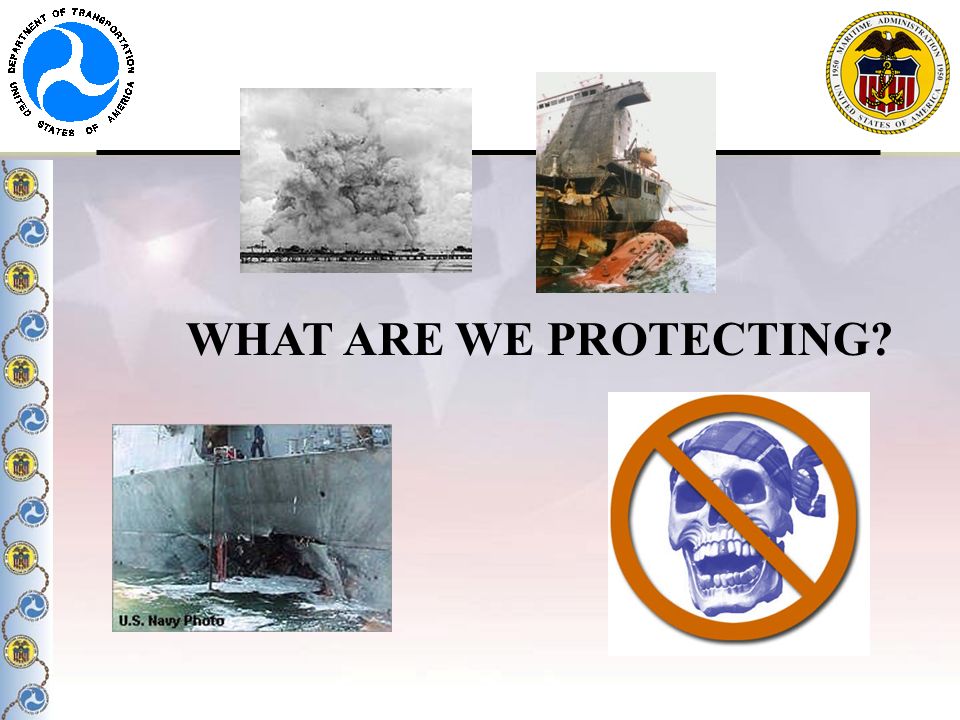WHAT ARE WE PROTECTING Maintain our way of life, economic prosperity.