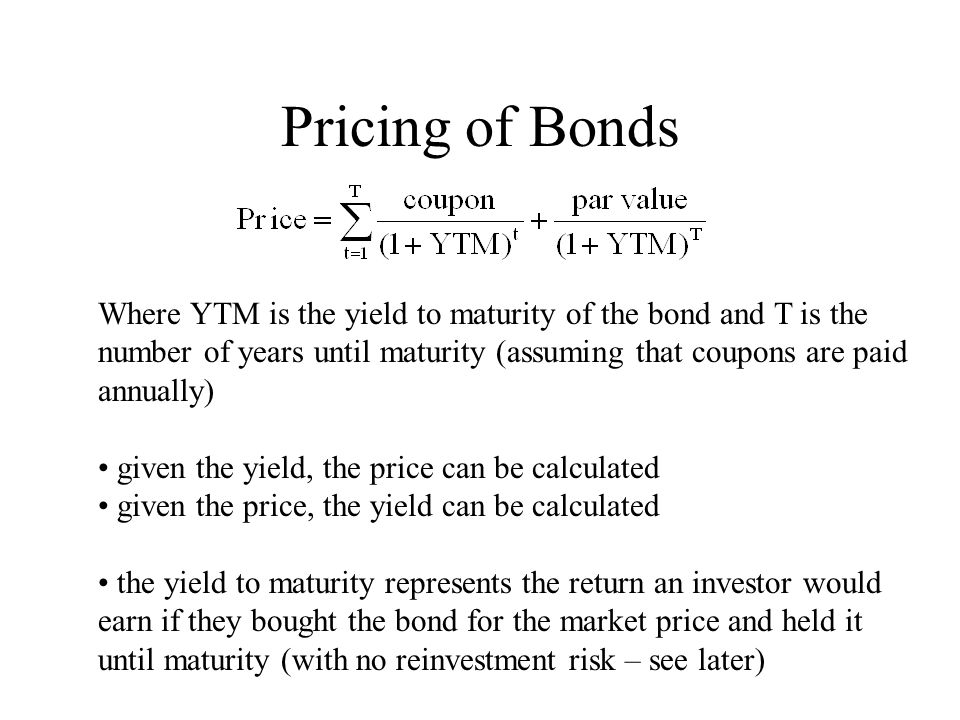 Chapter 11 Bond Yields And Prices Ppt Video Online Download