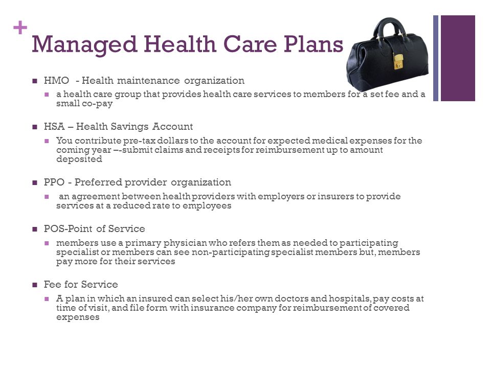 Managed Health Care Plans